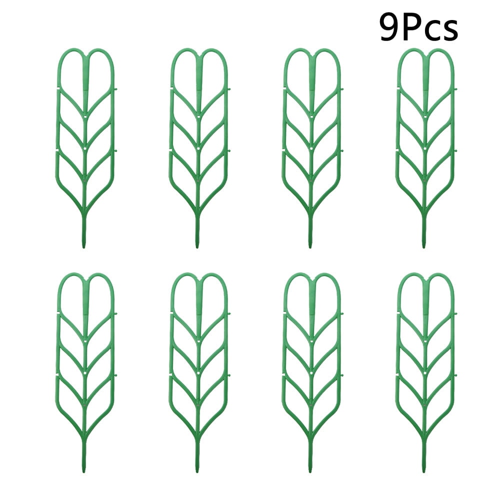2 Pack Foldable Cucumber Trellis for Raised Bed Plant Climbing Stake Structure