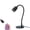 A, variant on QuanTara Hands-Free LED Nail Lamp with Foot Pedal, 10W UV/LED, 360° Flexible Gooseneck, USB-Powered for Nail Art & Tips, Portable