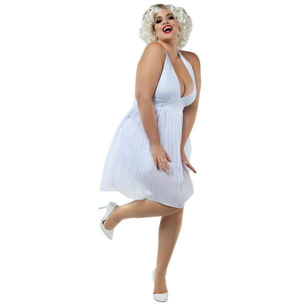 Plus Size Blonde Bombshell Costume - Walmart.com - Walmart.com