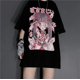 thumbnail image 4 of Camisetas góticas de Anime para mujer, camiseta de manga corta Harajuku Punk Grunge, blusas de moda, ropa de calle, camisetas gráficas, 4 of 5