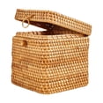 thumbnail image 4 of Caja de pañuelos de mimbre BLESIY soporte cuadrado para toallas de papel dispensador de servilletas, 4 of 8