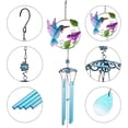 thumbnail image 3 of Campanillas De Viento De Colibrí Campanas De Viento De Metal Portátiles Para La Decoración Del Jardín Del Hogar seitruly HA026307-00, 3 of 6