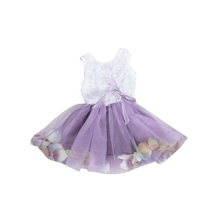 

OUMY Baby Girls Flower Princess Party Wedding Tulle Tutu Dresses