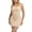 Nude, variant on Women's Tummy Control Shapewear Cami Adjustable Shaper Full Slip Slimming Body Shaper Strapless Slim Tight Black 14
