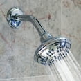 thumbnail image 3 of Aqua Elegante Shower Arm And Flange for Fixed & Handheld Shower Heads - 6 inch - Chrome, 3 of 6