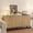 Natural, variant on Fluted Accent Cabinet, Kitchen Sideboard Buffet Cabinet with 4 Fluted Doors, Natural