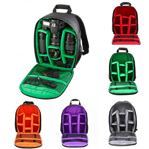 Gwong Electrónica Mochila DSLR impermeable de la cámara de la cámara de la cámara de la cámara del hombro para Canon Nikon