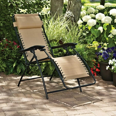 Mainstays Bungee Lounge Chair Multiple Colors Dune This On Opens A Dialog That Displays Additional Images For Product With The Option To Zoom In Or Out