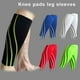 thumbnail image 2 of Naiovety 1x calcetines de compresión graduados para hombres y mujeres, mangas para piernas para correr, ciclismo, baloncesto Uniforme atlético Azul METRO, 2 of 6