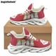 thumbnail image 1 of Zapatos planos con estampado de gatito de dibujos animados para mujer, zapatillas deportivas casuales de moda, zapatillas clásicas para correr con cordones, 1 of 6