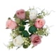 thumbnail image 1 of Pequeños Anillos de Vela Guirnaldas Florales Anillos de Vela Guirnalda de Flores para Mesas Rosa Realista para Centros de Mesa de Boda Arreglo Floral para el Hogar, 1 of 6