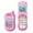 Pink music phone, variant on YOPTOP Kids Educational Flip Phone Toy Cartoon Music Learning Colorful Lighting Multiple Modes PP Material for Boys and Girls Christmas Gift Educational Toy Category,Purple music phone
