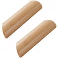 thumbnail image 1 of Manijas de madera de estilo único, tiradores decorativos para muebles de armario, cajones, madera de haya natural maciza pintada de manera suave, diseño minimalista, 1 of 5