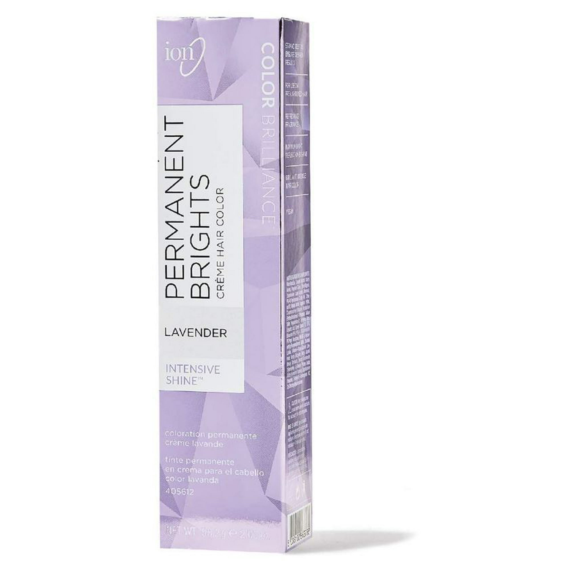 Lavender , Ion Color Brilliance Permanent Creme Hair Color (2.05 oz), hair  scalp beauty - Pack of 1 w/ Sleek Teasing Comb | Walmart Canada