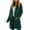 Green, variant on Antinious Outerwear Coat Women Solid Long Sleeve Elegant Button Front Jacket with Pockets,Women Winter Sweater Coat,Womens Trench Coat,Blue,L