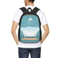 thumbnail image 6 of Daiia Bathtub with Soap Bubbles Backpack for Men and Women -Durable Backpack Large Capacity, Water-Resistant Bag with Adjustable Straps and Laptop Compartment, 6 of 9
