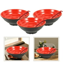 BESTOYARD Japanese Ramen Bowl Set 2pcs Large Microwave Safe Ideal for Restaurants