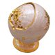 thumbnail image 3 of ColoMX 1 UNID HOGAR CUBIERTA DE CUBIERTA CESHTRAY Retro Lujoso Cenicero Decorativo Dorado, 3 of 8