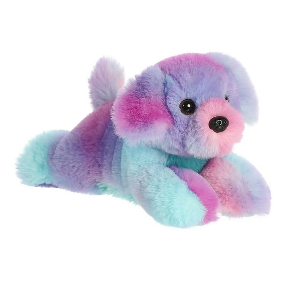 Aurora - Small Rainbow Mini Flopsie - 8" Rainbow Puppy - Adorable Stuffed Animal