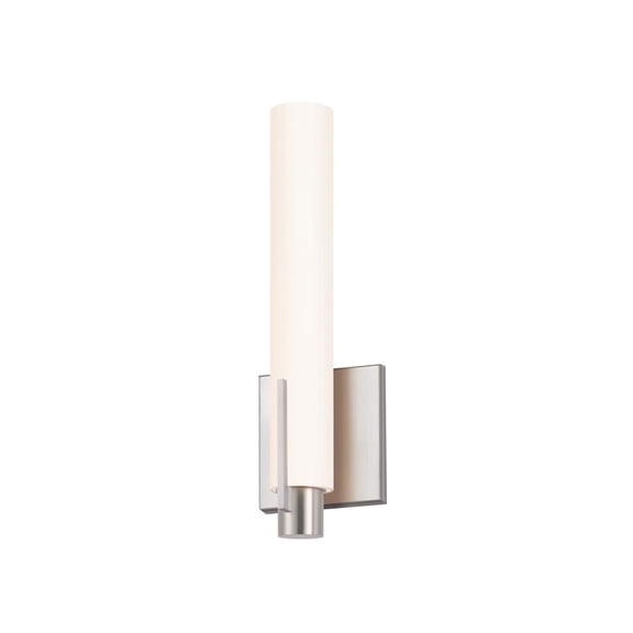Sonneman 2440-St Tubo Slim 12" Led Bath Sconce - Nickel