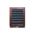 thumbnail image 2 of Summit Sdhw2442pnr 24" Wide 33 Bottle Capacity Panel Ready Built-In / Free Standing Wine, 2 of 3