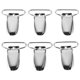 thumbnail image 1 of unbranded 30Ud Clips Sujetadores Metalizados Para Cinturones Con Ajuste Simple Y Apariencia Estilizada, 1 of 8