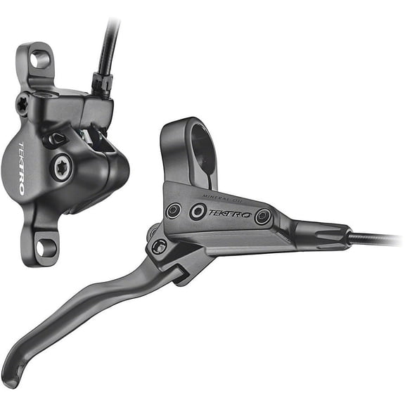 Tektro HD-T280 Disc Brake and Lever - Rear Hydraulic Post Mount Black