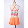 thumbnail image 4 of Alvivi Girls 3 Pieces Swimsuit Print Top Briefs Skirt Set Beach Bikini Swimwear 4-16, 4 of 7