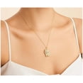 thumbnail image 4 of Colgantes con Dije DogNeck25 2Pzas Pomeranian Dorado Metal Cadena y Dije, 4 of 4