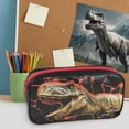 thumbnail image 4 of Pen + Gear Dinosaur 2 Zip Pencil Pouch with T-Rex & Lava Design, 4 of 6