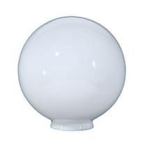 B&P Lamp 10" Opal Glass Ball Lampshade
