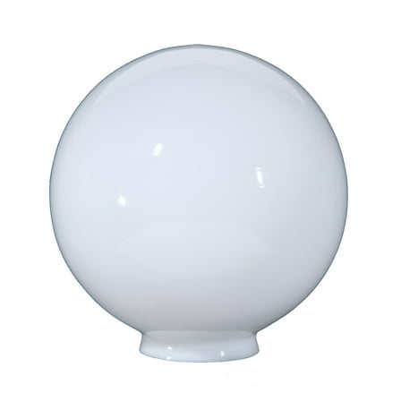 B&P Lamp 10" Opal Glass Ball Lampshade
