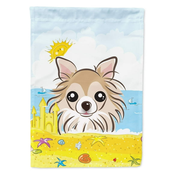 Chihuahua Summer Beach Flag Garden Size BB2119GF