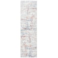 thumbnail image 3 of SAFAVIEH Amelia Seamus Distressed Runner Rug, Ivory/Rust, 2'3" x 8', 3 of 12