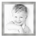 thumbnail image 2 of ArtToFrames 25" x 25" Silver Picture Frame, 25x25 inch Silver MDF Poster Frame (WOM-5291), Pack, 2 of 8