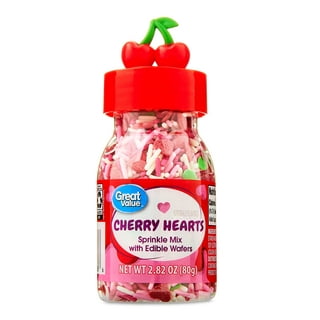 CLEARANCE Fake Heart Toppings / Heart Glitter / Heart Sprinkles