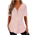 thumbnail image 2 of Sakmal Sleeveless Ladies Tops Orange Off-The-Shoulder Floral Bandeau T-Shirts Plus Size Ladies Shirts, 2 of 4