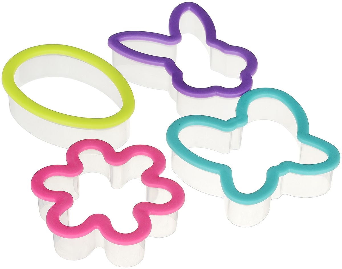 Wilton Comfort Grip Easter Assorted Cookie Cutter Set of 4