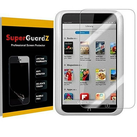 [3-Pack] For Barnes & Noble Nook 7 (2012 Release) - SuperGuardZ Anti-Glare Matte Screen Protector, Anti-Fingerprint, Anti-Scratch, Anti-Bubble