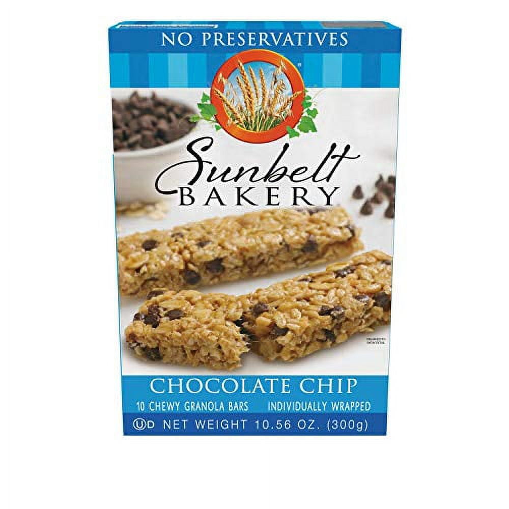 Sunbelt Bakery Chocolate Chip Chewy Granola Bars, 50 - 1.0 OZ Bars (5 Boxes)