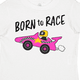 thumbnail image 4 of Inktastic Born to Race Pink Race Car Boys or Girls Toddler T-Shirt, 4 of 5