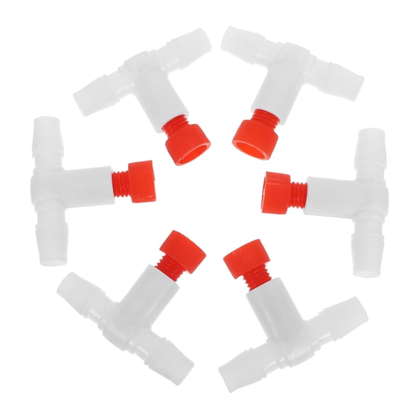 BRIGHTFUFU 6Ud Válvula Ajustable De Aire Para Acuario Compatible Con Múltiples Conectores De Manguera