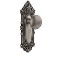 thumbnail image 2 of Grandeur 812884 Grande Victorian Solid Brass Rose Passage Door Knob Set - Brass, 2 of 7