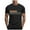 Mens Shirts Black, variant on Mens Crewneck T Shirts Short Sleeve Tees Tops Casual Color Block Pullover Stretchy Slim Basic Breathable Loungewear Athletic Workout Tshirts Shirt
