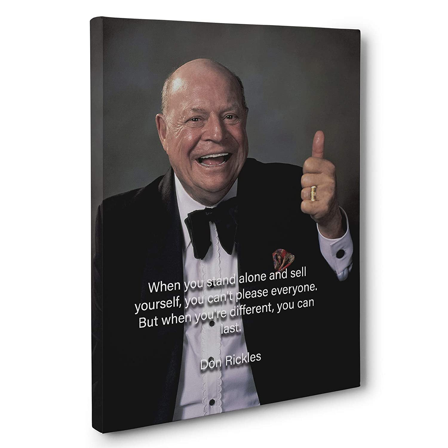 Don Rickles Motivational Quote Canvas Wall Art - Walmart.com