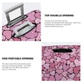 thumbnail image 3 of Zufioo Sweet Heart Print Luggage Case Protective Cover, Zippered Anti-scratch Luggage Case Cover, Suitable for Travel, Business, Unisex-, 3 of 7