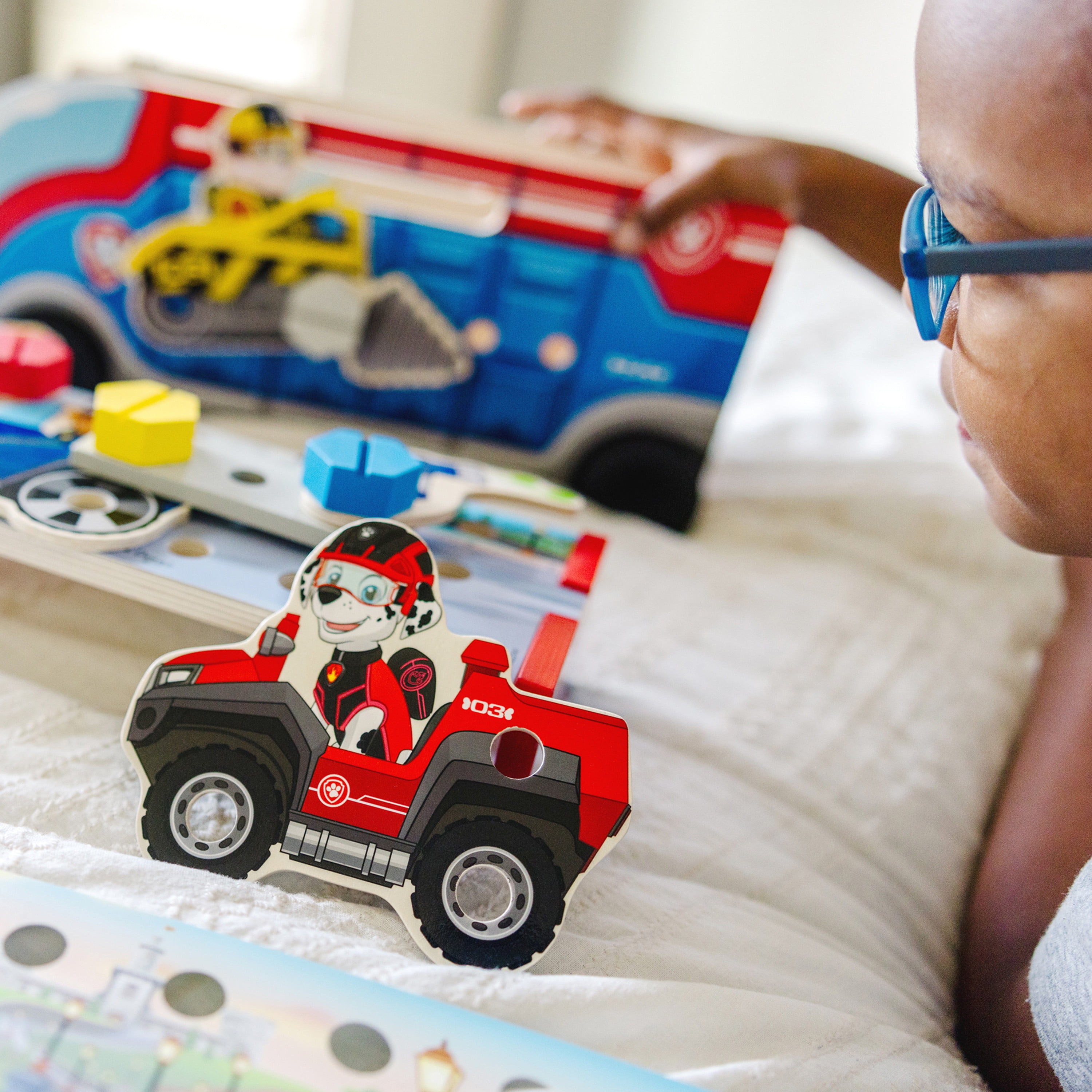 Melissa Doug PAW Patrol Match Build Mission Cruiser FSC