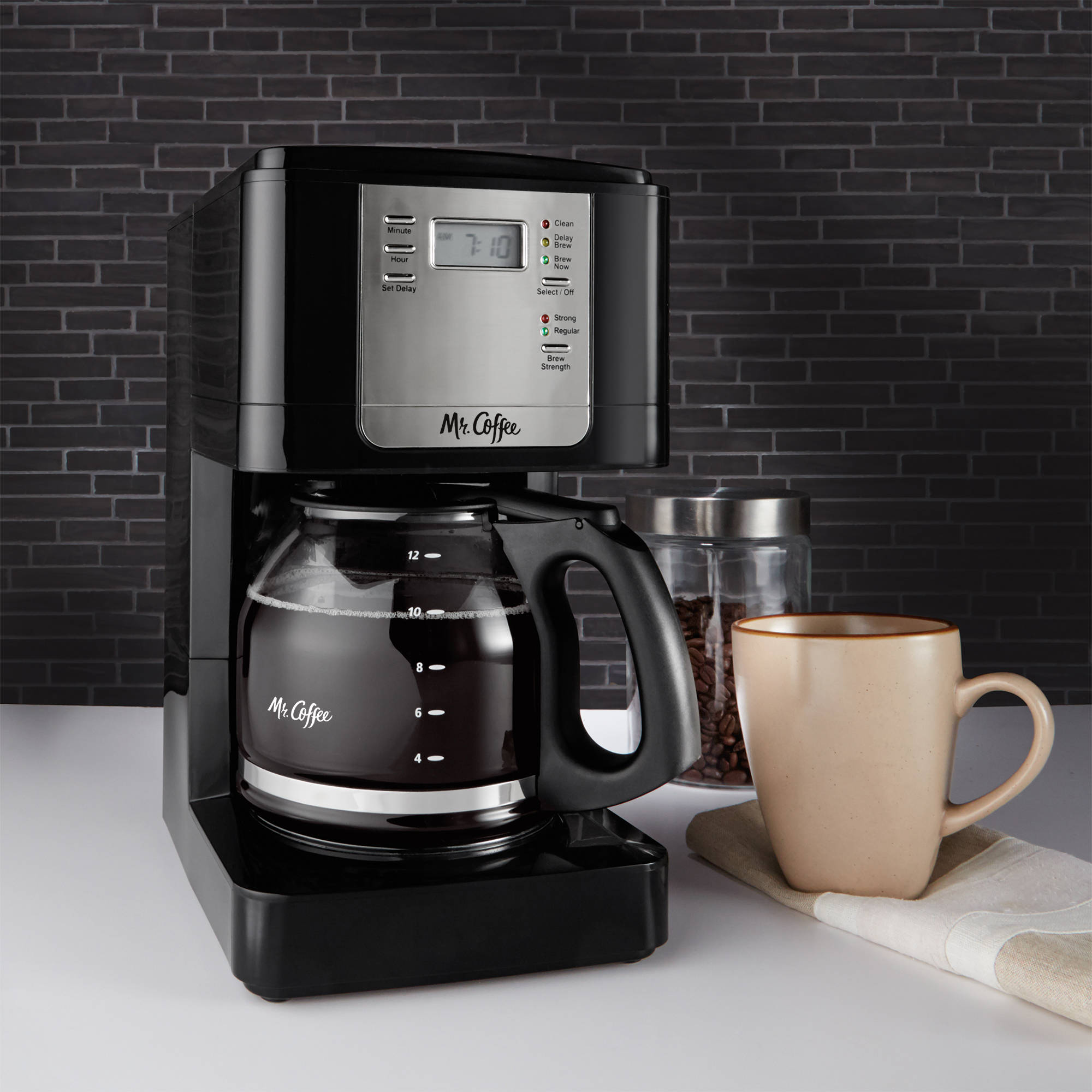 Mr. Coffee Advanced Brew 12 Cup Programmable Black Coffee Maker - image 2 of 2