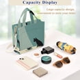 thumbnail image 5 of FORMRS Womens Corduroy Tote Bag Crossbody Shoulder Handbag with Pocket, Black Cat, 5 of 7