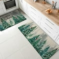 thumbnail image 2 of Winter Welcome Decorative Kitchen Rugs Set of 2, Farmhouse Pine Tree Cardinal Kitchen Mat Snowflakes Non-Slip Floor Mat, Winter Decorations for Home Kitchen - 17x30 and 17x47 Inch, 2 of 6